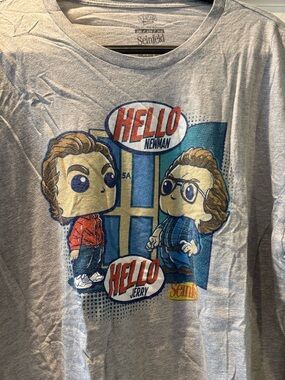 "Hello Newman / Hello Jerry" Funko Seinfeld Graphic Tee